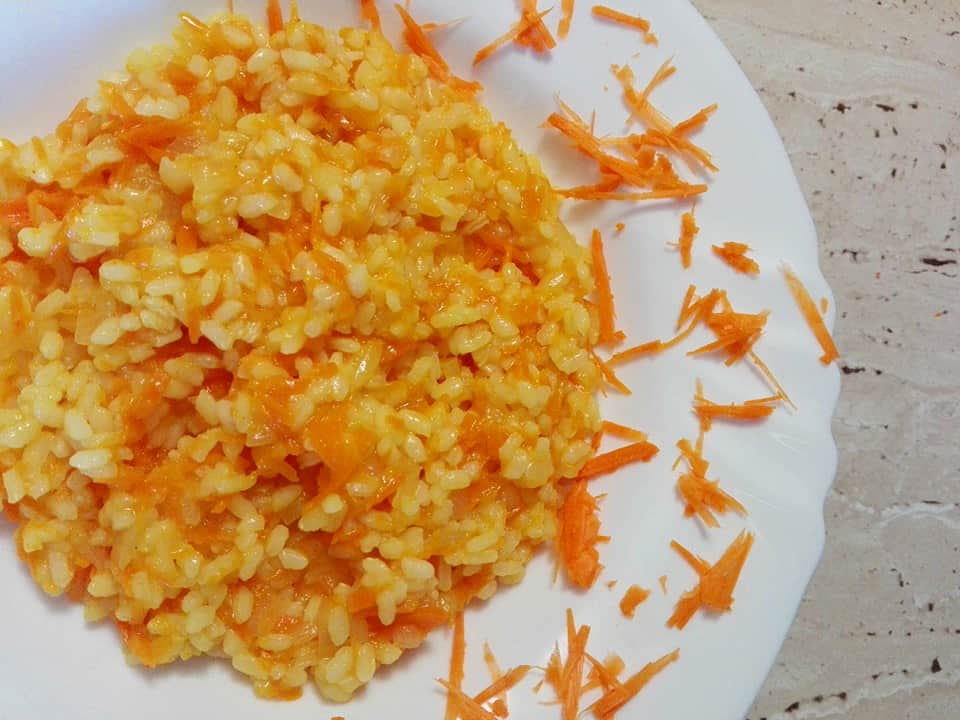 Mrkvové rizoto