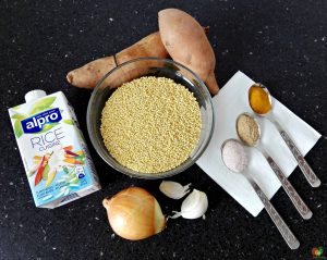 Krémové batátové pšeno