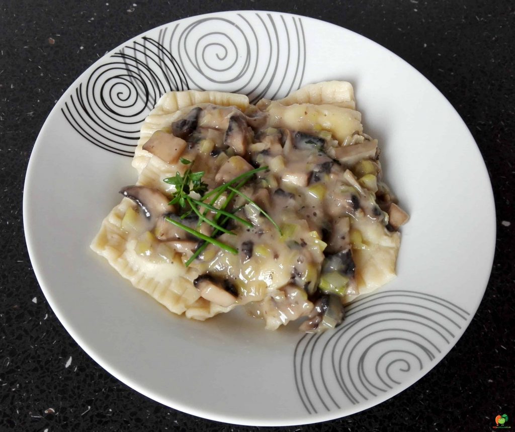 hubové ravioli 2