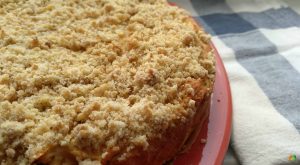 Jablková torta s mrveničkou