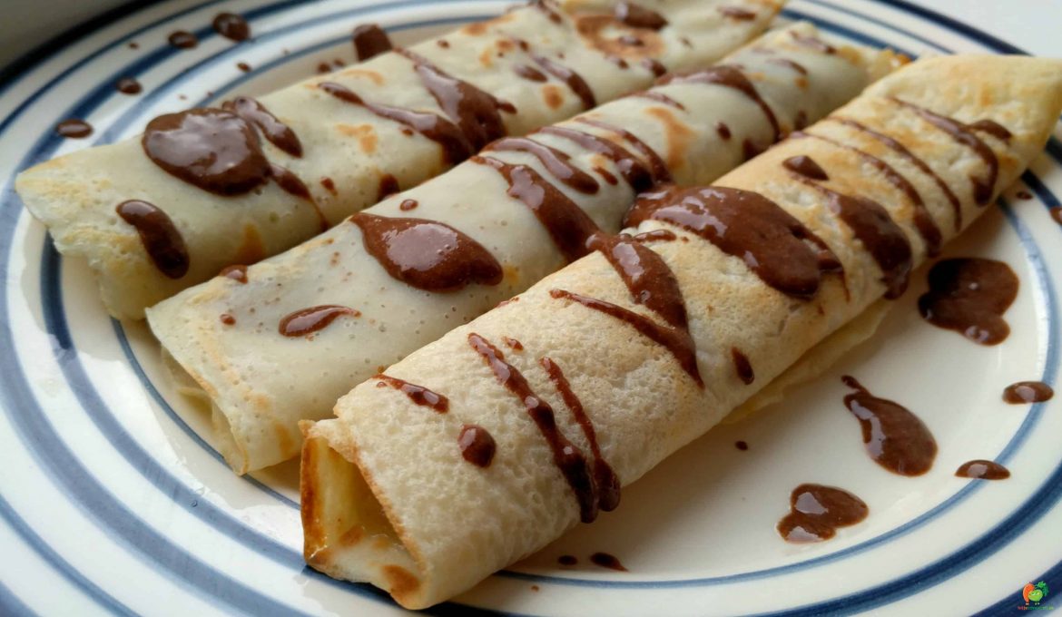 Bezlepkové palacinky s domácim hruškovým chia džemom