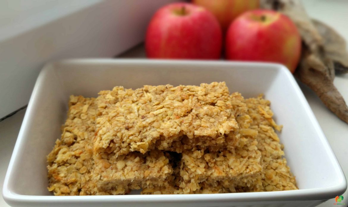 Jablkový flapjack