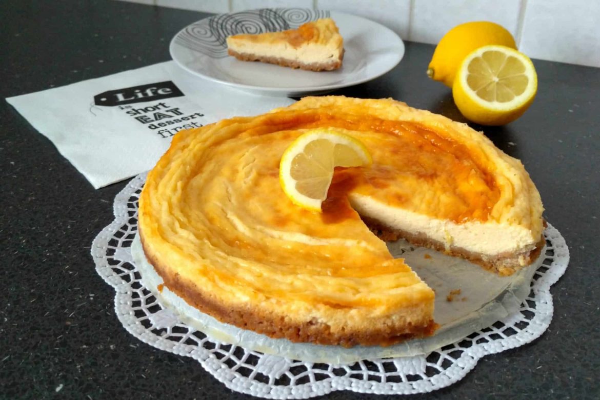 Citrónový cheesecake