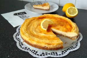 Citrónový cheesecake