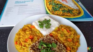 Curry z červenej šošovice