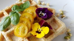 Cuketové wafle naslano (bez lepku)