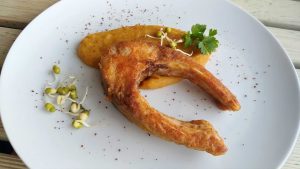Kapor s netradičným zemiakovo-batátovým pyré