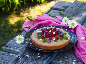 Ľahká letná torta