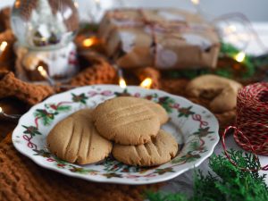 Vegan cookies s arašidovým maslom