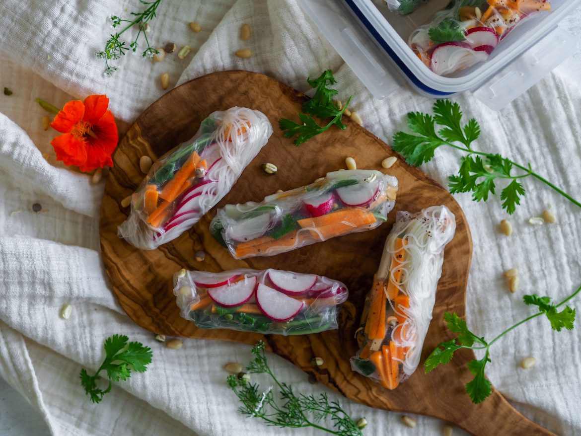 Zdravé rýchlovky k vode │summer rolls│